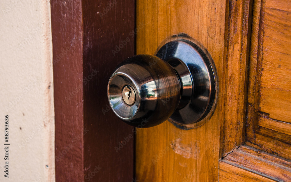 Door lock and door knob Door lock and door knob