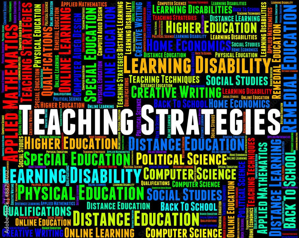 Obraz premium Teaching Strategies Means Business Strategy And Innovation