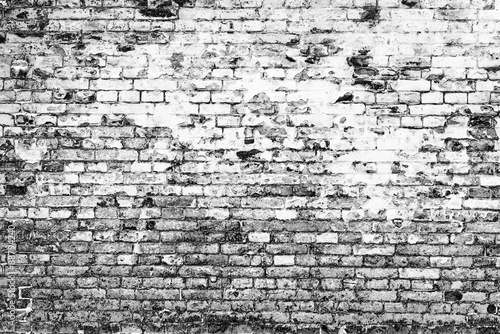Texture. Brick. It can be used as a background © chernikovatv