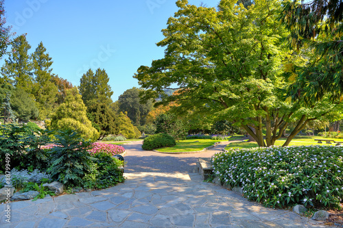 Tableau sur toile Parco del Valentino in Turin, Italy.