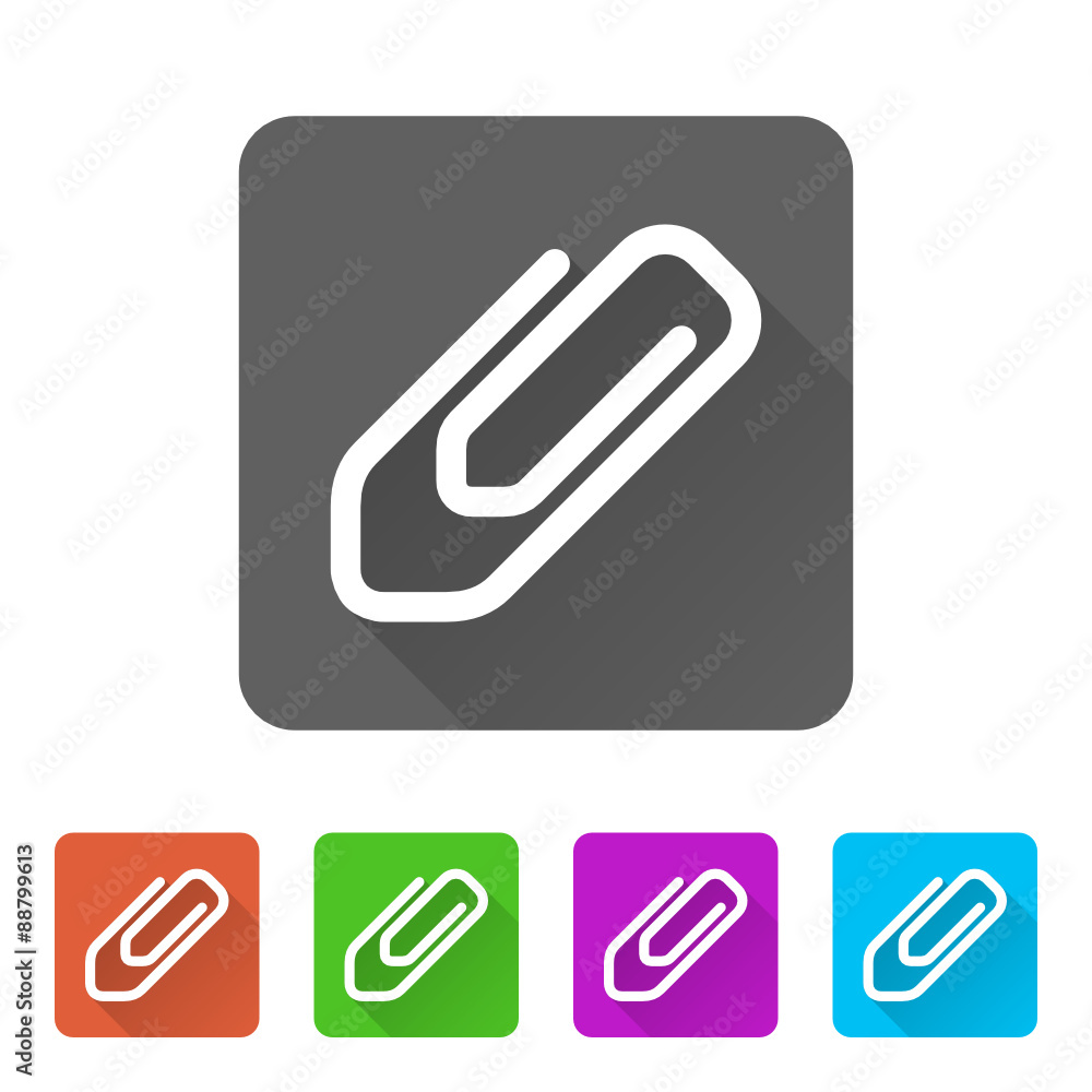 App Icon Long Shadow - 5 Colors App Icon Long Shadow - 5 Colors