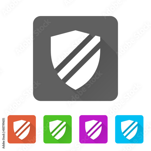 App Icon Long Shadow - 5 Colors