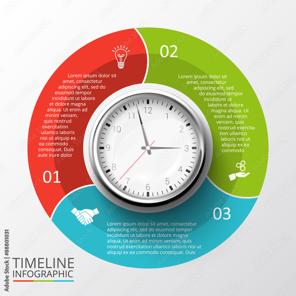 Vector circles elements for timeline infographic. Vector circles elements for timeline infographic.