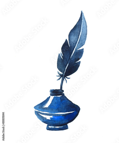 Pen in the inkwell