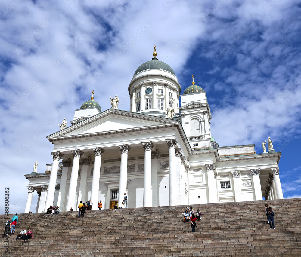 Cathedral of St. Nicholas (Cathedral Basilica) in Helsinki