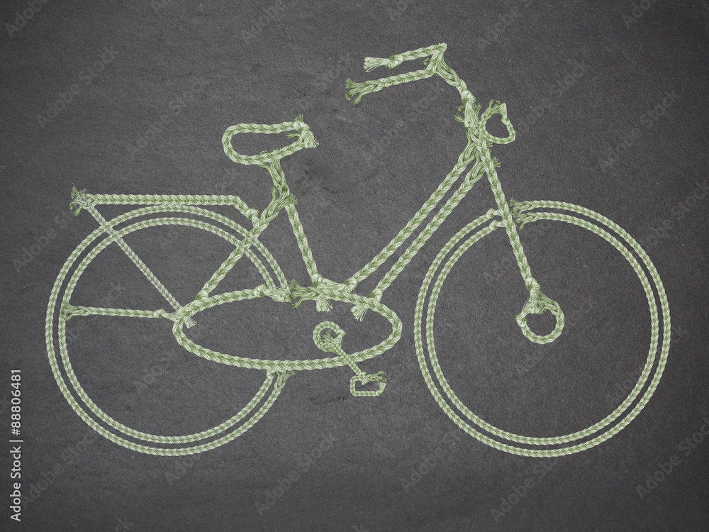 Fahrrad aus Textil Fahrrad aus Textil