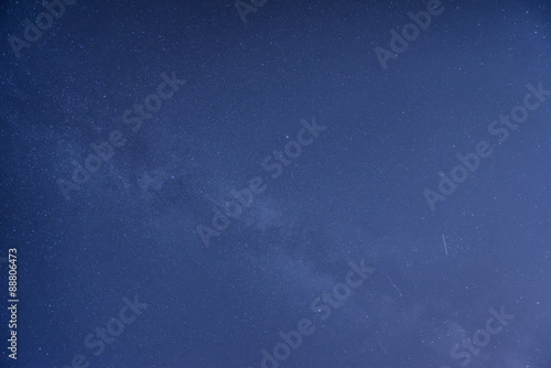 Milky Way galaxy image of night sky with clear stars