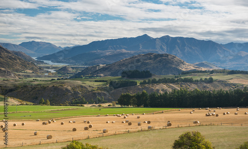 Landscape of South island, New Zealand