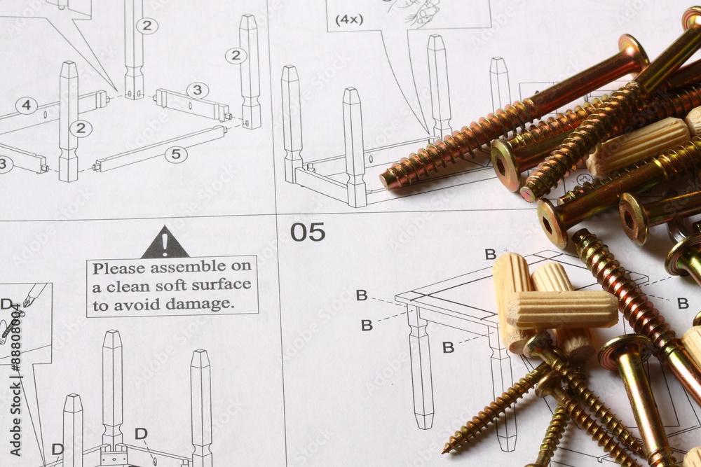 Photography Furniture instructions