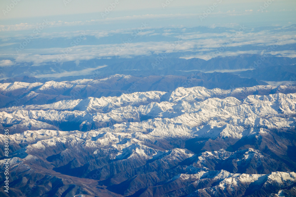 Southern Alps in Taranaki