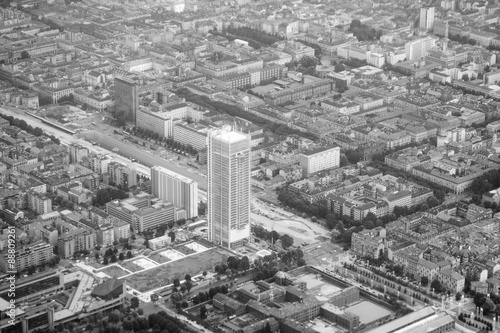 Aerial view of Turin