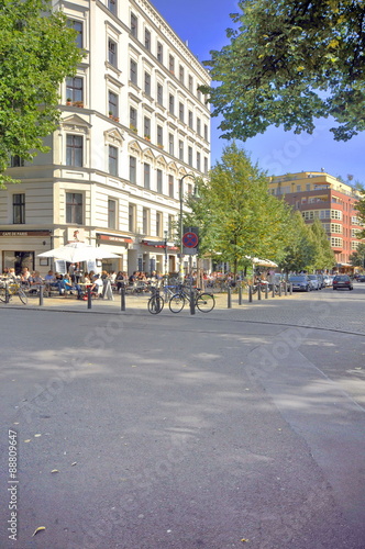 Canvas Print Prenzlauer Berg, Kollwitzplatz, #5713