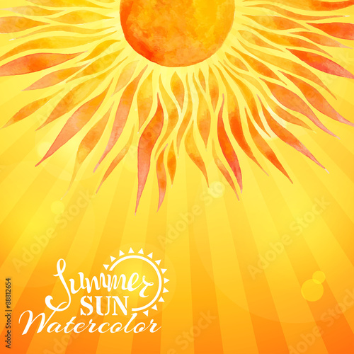 Bright sunny background.