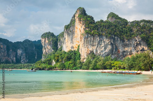 Railay beach in Krabi Thailand