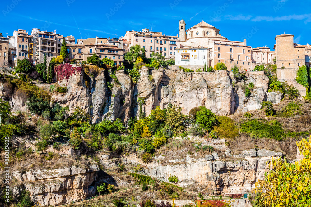 amazing Spain - city on cliff rocks - Cuenca