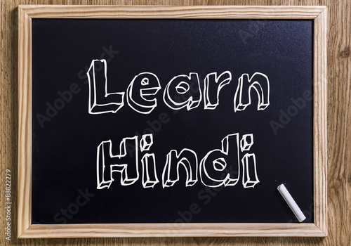 Fototapeta Naklejka Na Ścianę i Meble -  Learn Hindi