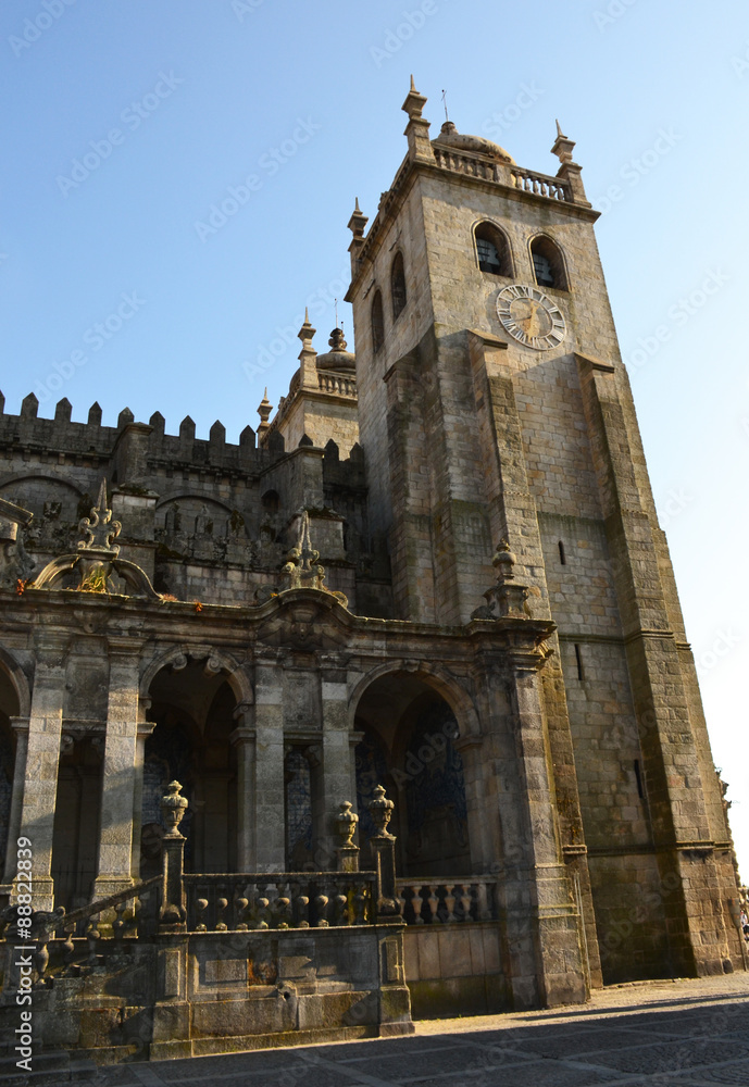 Porto Cathedral in Porto, Portugal