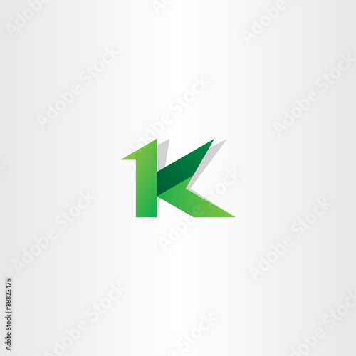 letter k green icon logo symbol design Free Download letter k green icon logo symbol design - GFXLoad