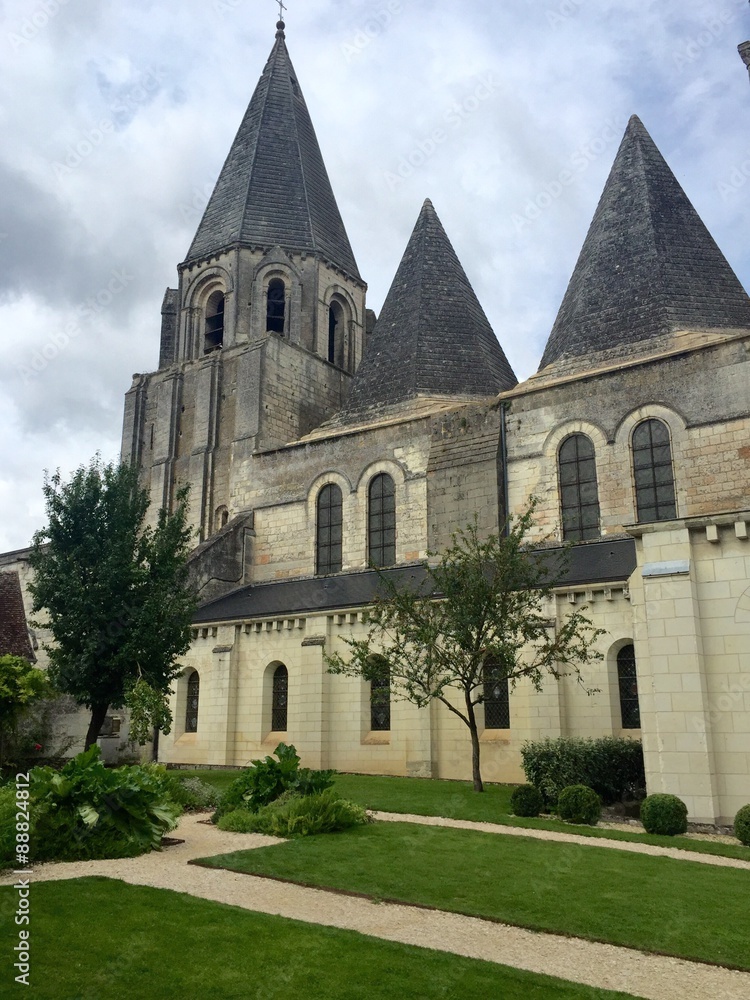 La cattedrale di Loches - Indre val di Loire, Francia