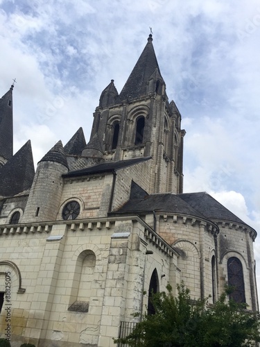 Loches la cattedrale - Indre val di Loire, Francia © lamio