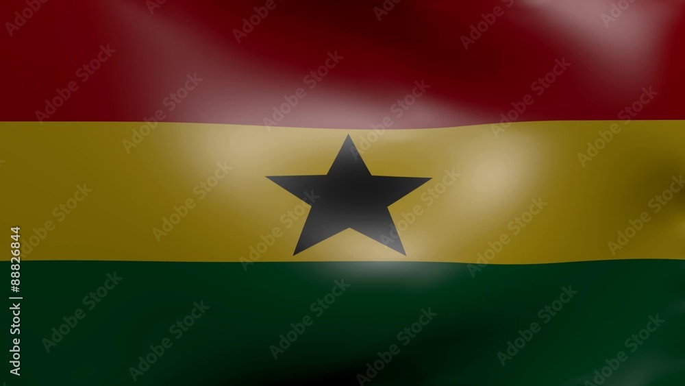 ghana strong wind flag ghana strong wind flag