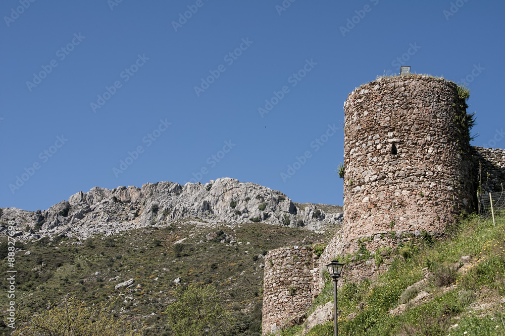 Castillo de Benaladid, provincia de Málaga