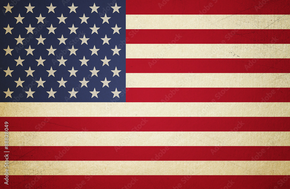 Naklejka premium USA Flag