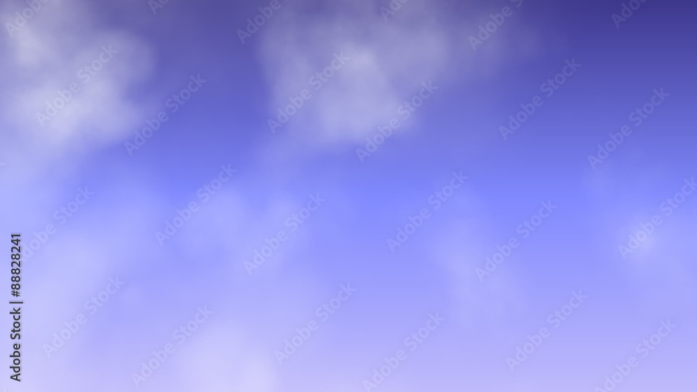 Seamless loopable cloud fly through with blue sky Seamless loopable cloud fly through with blue sky