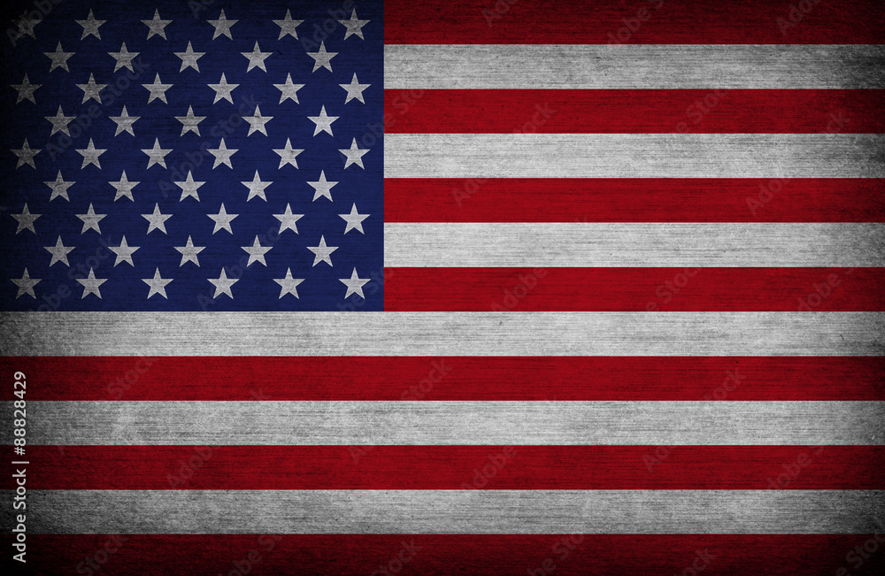 Naklejka premium Vintage American Flag