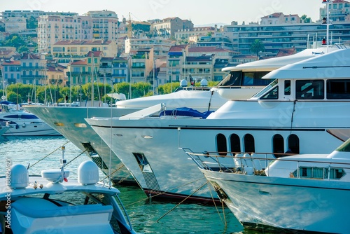 Cannes France Marina Boats #88829627