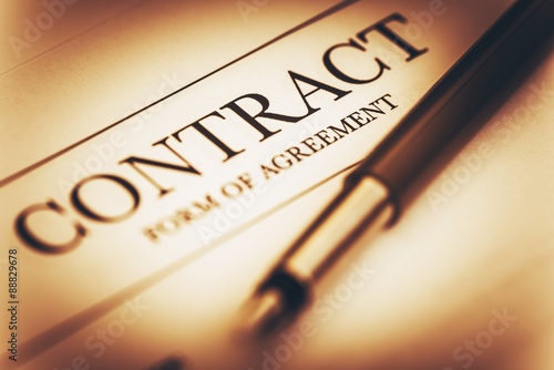Contract Signing Concept