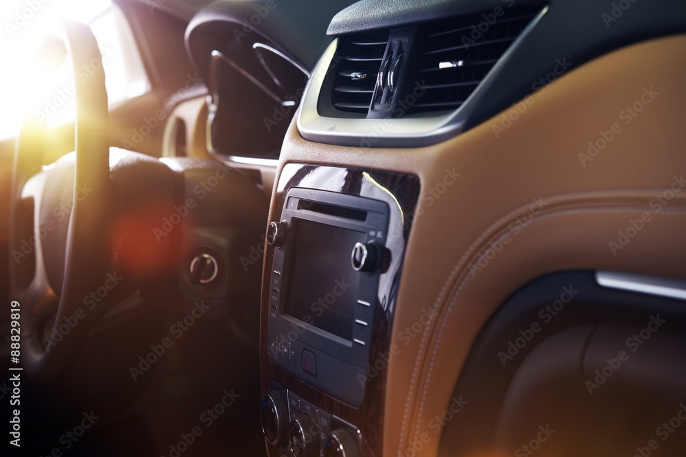 Modern Car Interior Modern Car Interior
