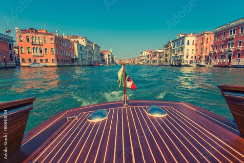 Venice Italy Water Taxi photo