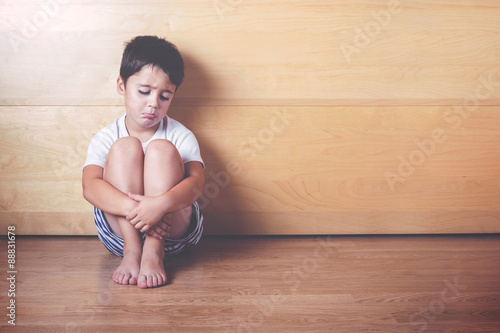 Konstfotografi niño triste