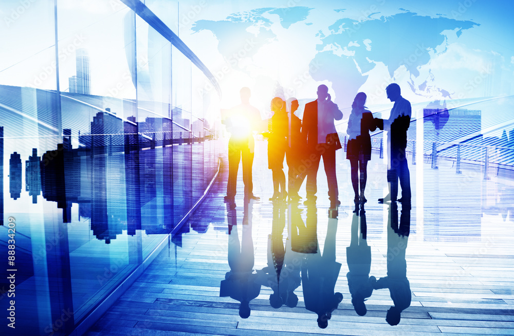 Business People Communication Connection Group Concept Business People Communication Connection Group Concept
