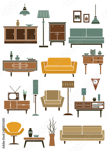 Home interior accessories and furniture