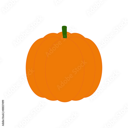 Pumpkin logo template