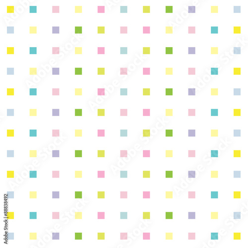 Seamless Pattern With Polka square