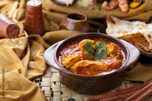 indian spicy chicken curry