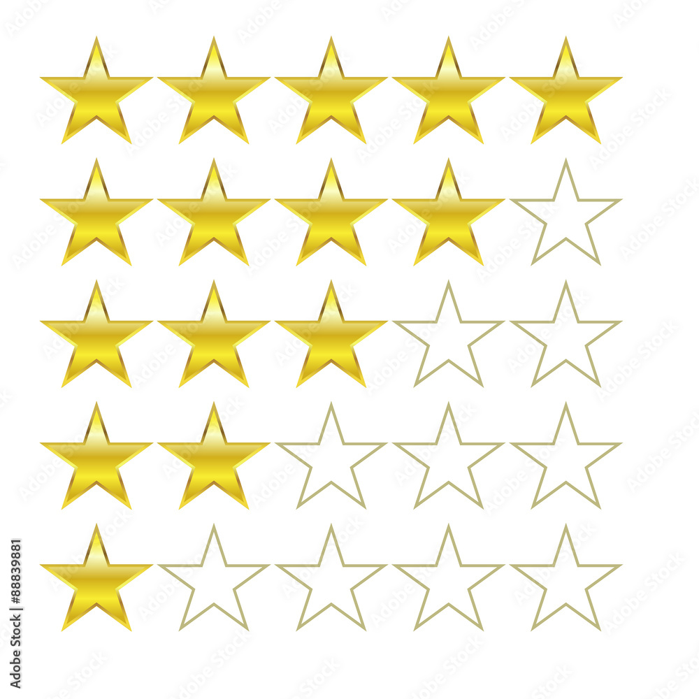 rating stars design vector symbols icons rating stars design vector symbols icons