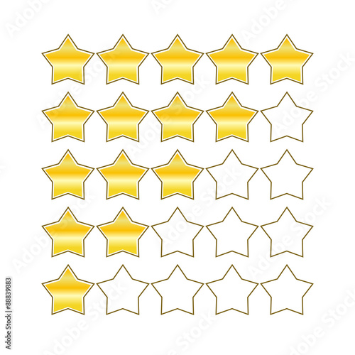 rating stars design vector symbols icons