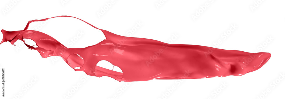 red splash over white background red splash over white background