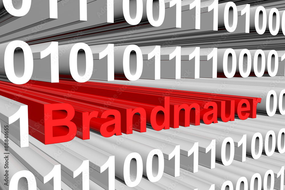 network shield is presented in the form of binary code 