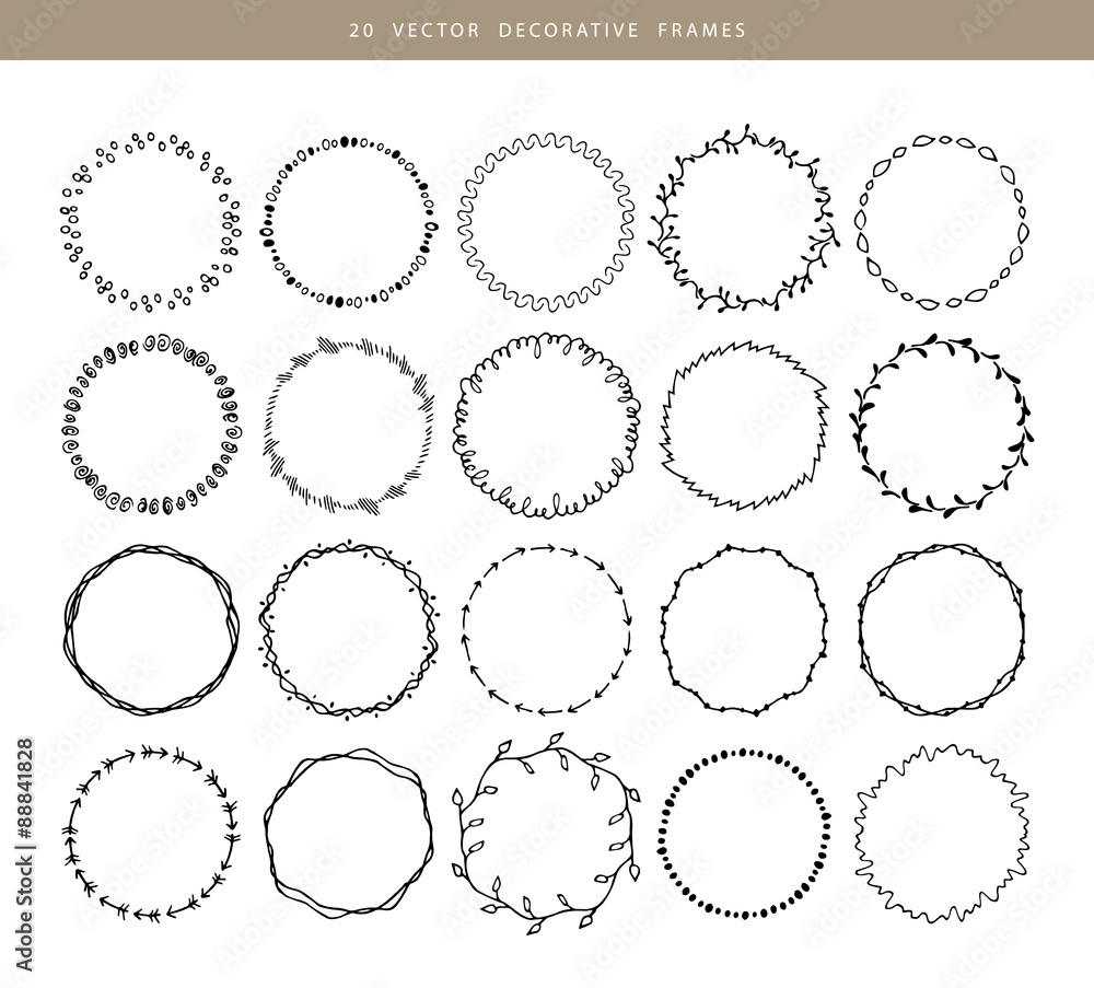 Decorative frames 20 set Decorative frames 20 set