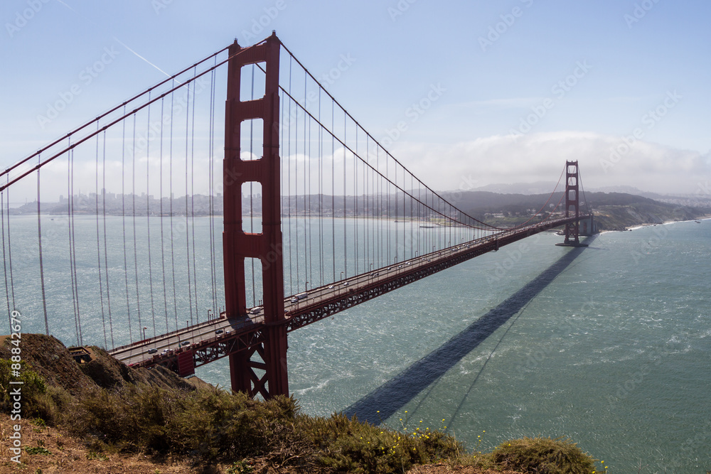 Fototapeta premium Most złotej bramy