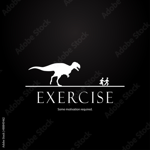 Motivation template for couples - dinosaurs design