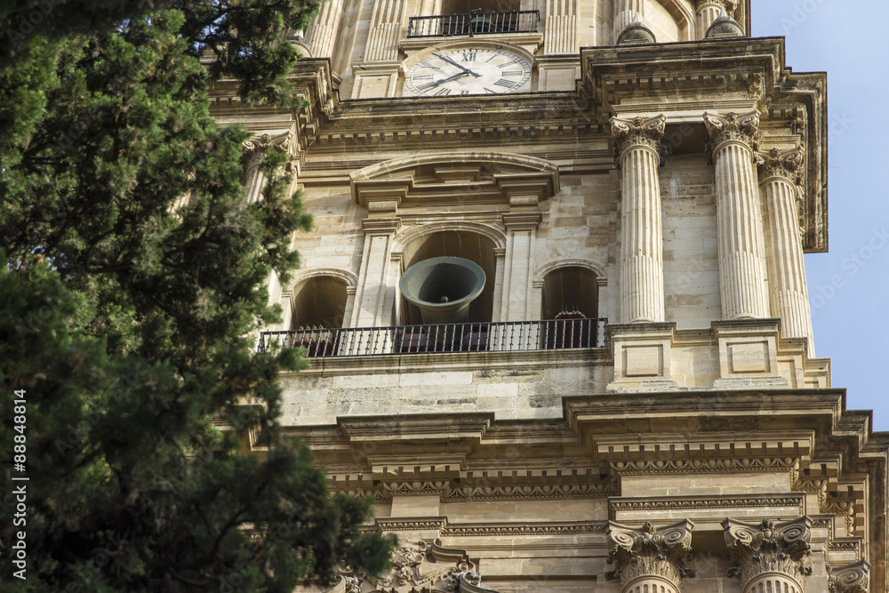 Malaga Cathedral Ringing Bell