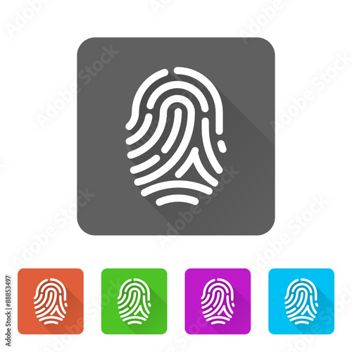 App Icon Long Shadow - 5 Colors
