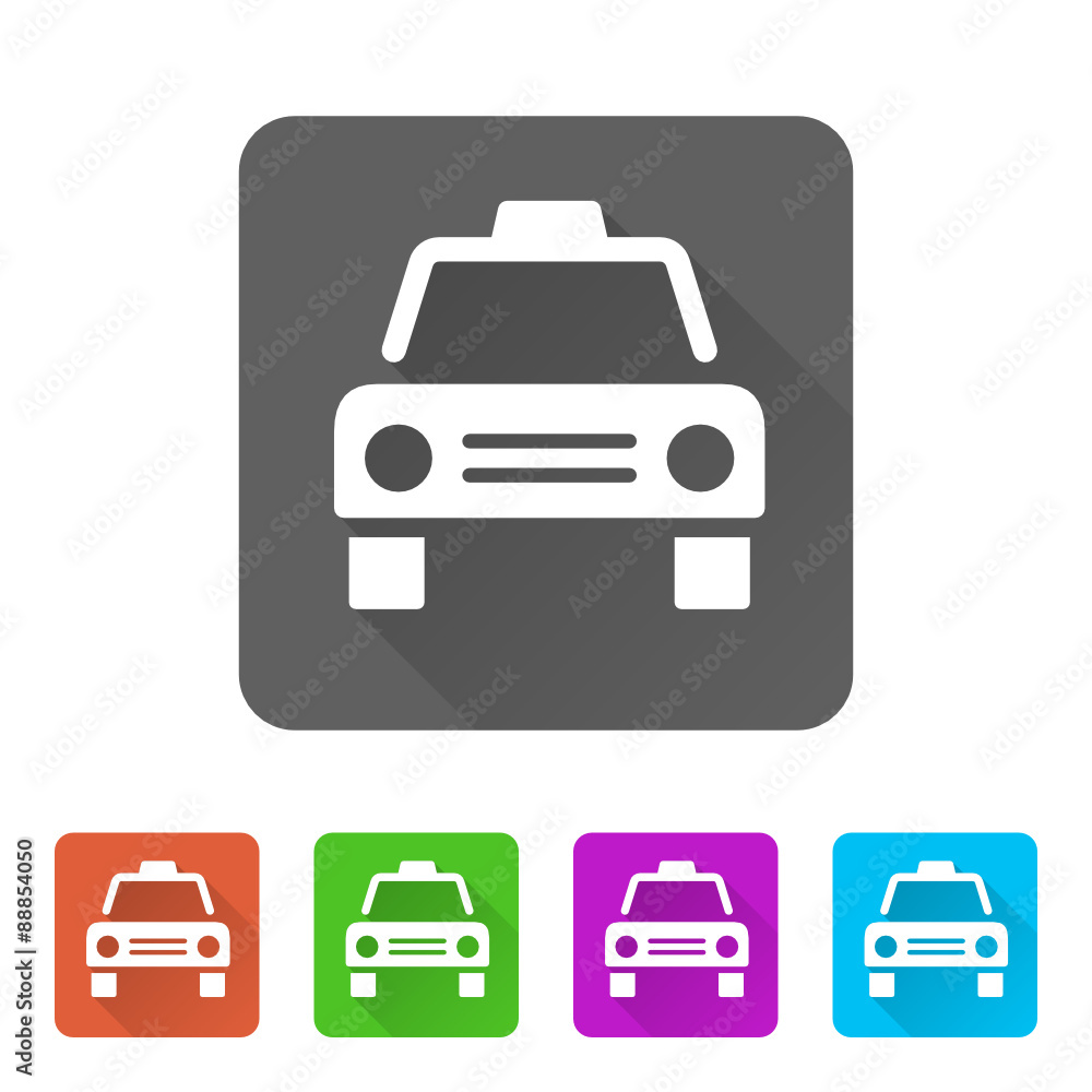 App Icon Long Shadow - 5 Colors App Icon Long Shadow - 5 Colors