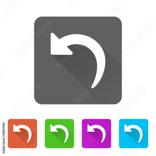 App Icon Long Shadow - 5 Colors